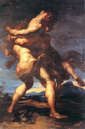 FERRARI, Gaudenzio Heracles and Antaeus oil painting picture